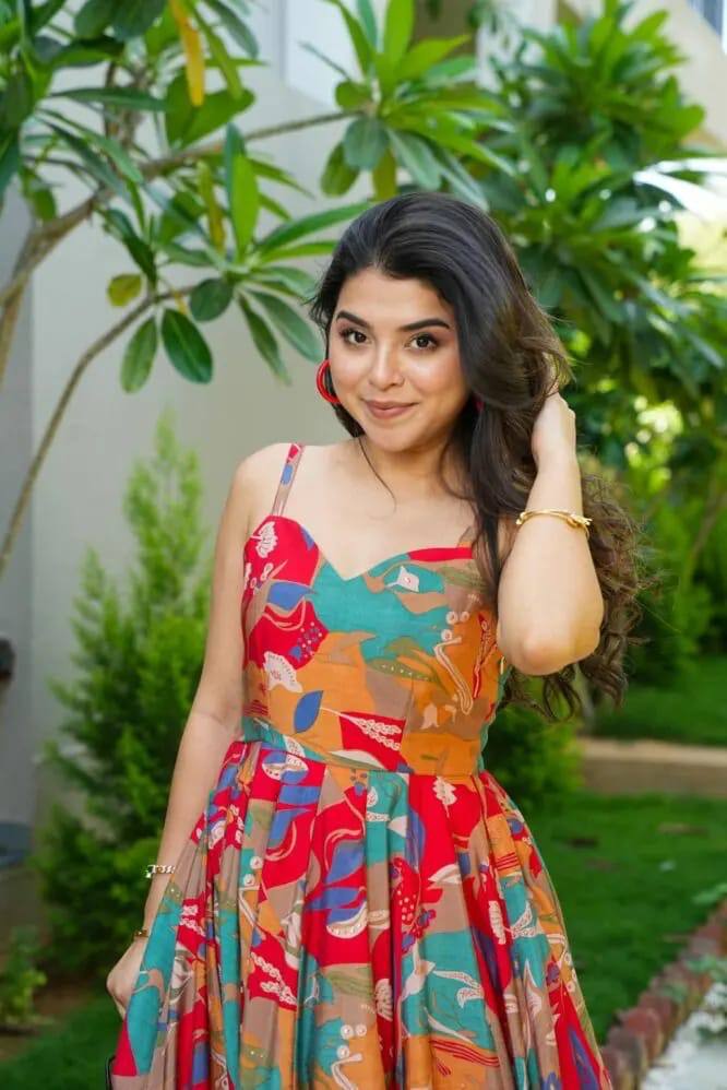 Festival Special Frill Gown  | Code: LKN12