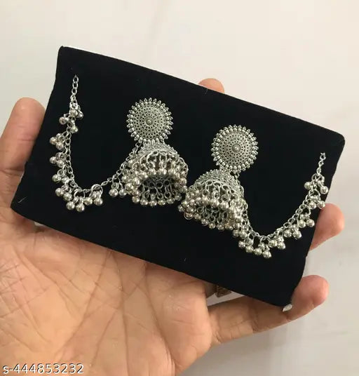 Silver Chandelier Earrings