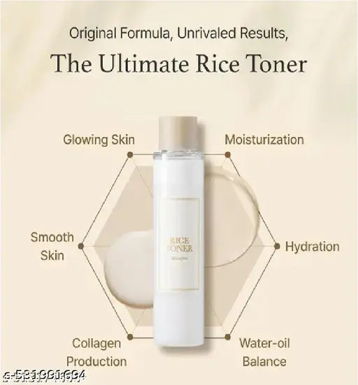 Hydrating Rice Toner – Korean Skincare for Glowing, Smooth Skin (100 ml)